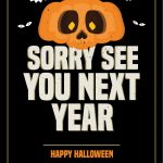 Sorry See You Next Year poster